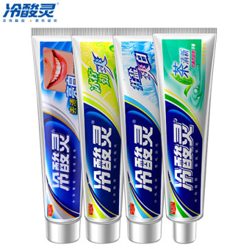 冷酸灵 牙膏套装170g*4支装亮白口气清新牙龈护理防敏感牙 官方标配